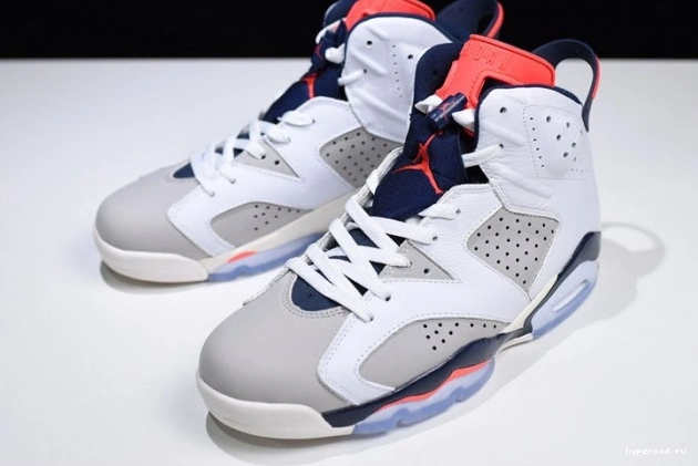 Jordan Tinker White Retro Grey-Sail Infrared 23-Neutral 384664-104 6 Air 1102